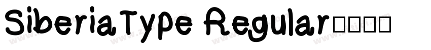SiberiaType Regular字体转换